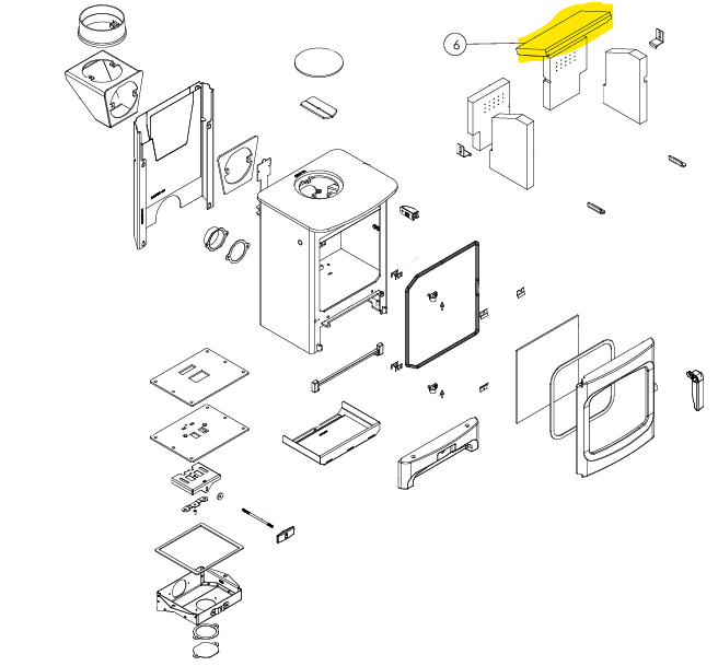 Charnwood Aire 3 Baffle Brick