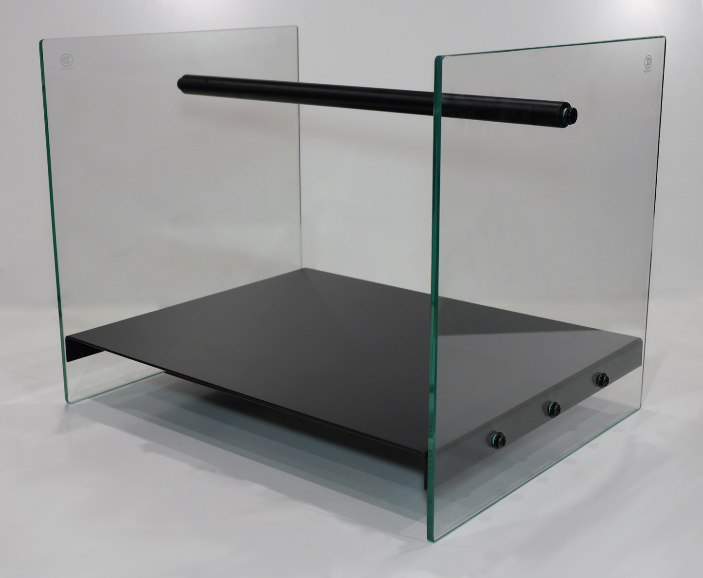 Log Rack Glass Sides