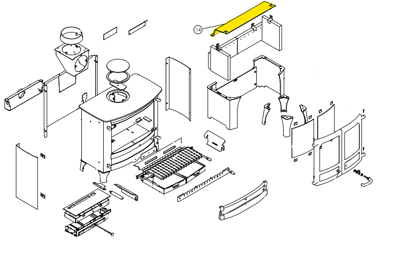Charnwood Island III Throat Plate