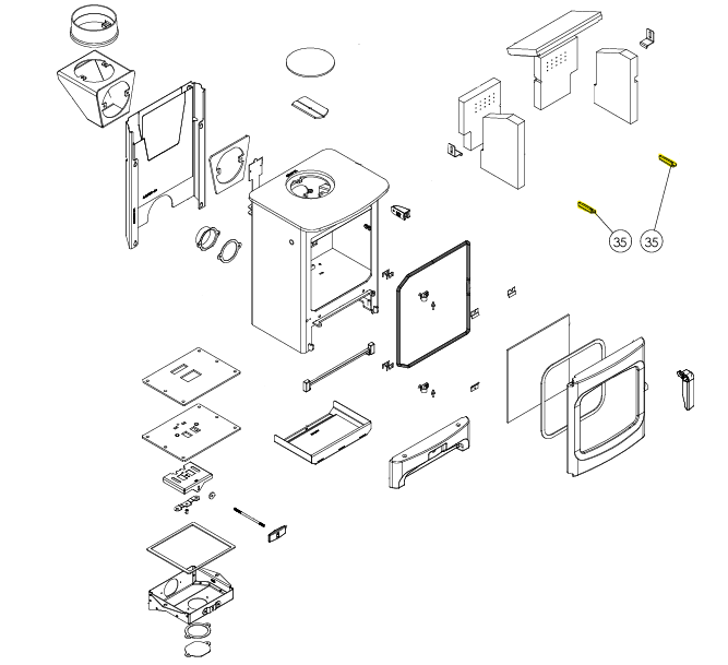 Aire 3 Front Fence Support