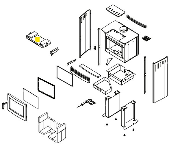 Baffle Gasket to suit Pacific Energy models