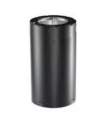 12" Gas Flue Black