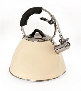 3ltr Cream Whistling Kettle