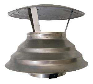 6" Universal Wood Heater Cowl