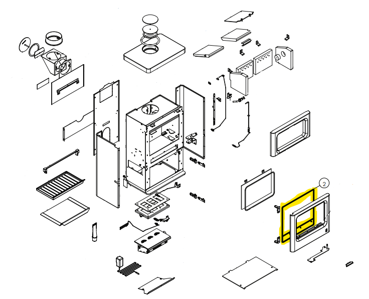 Skye E700 Door Seal